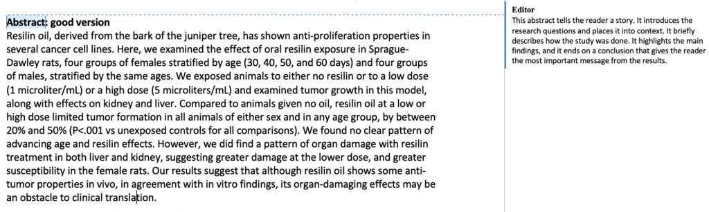 abstract essay for css