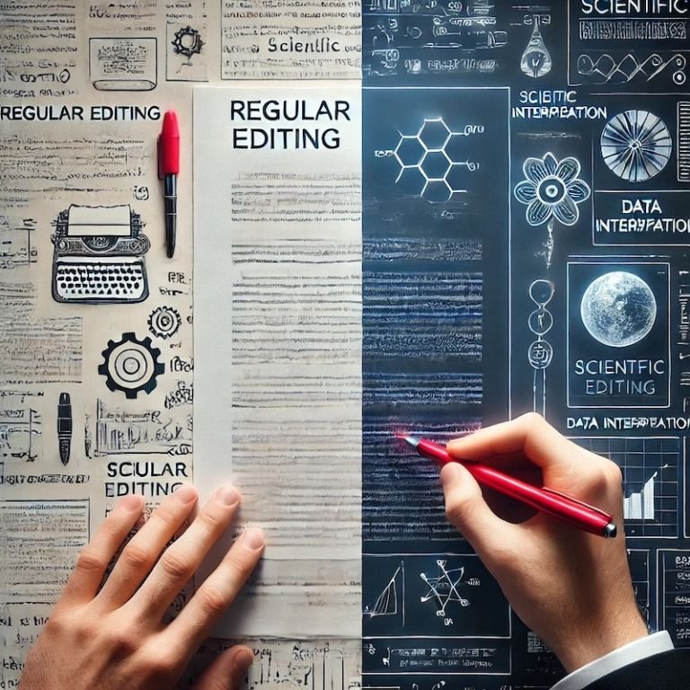 What is the Difference Between Scientific Editing And Regular Editing