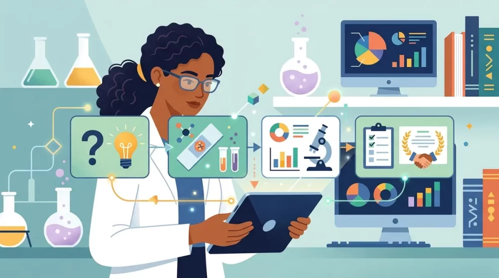 how to write scientific abstract