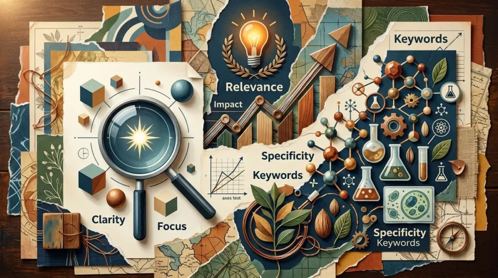 how to write a title for a research paper