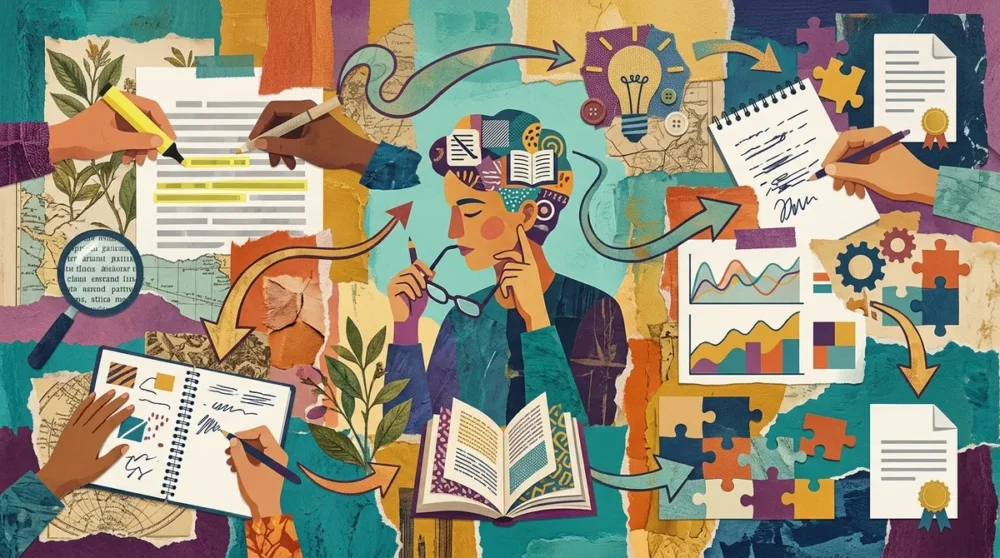 how to write a research article summary