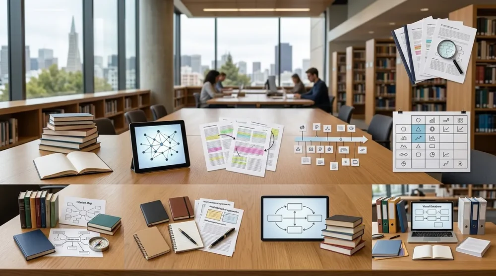example of literature review in a research paper