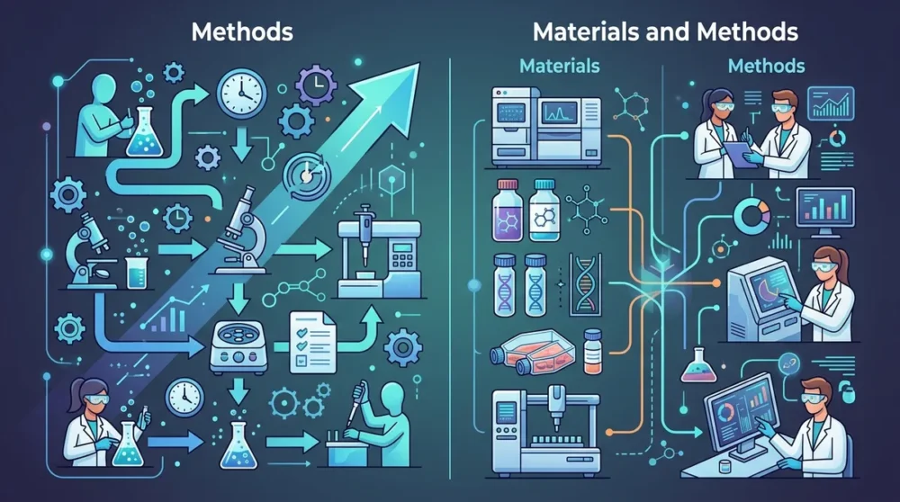 methods section of a research paper